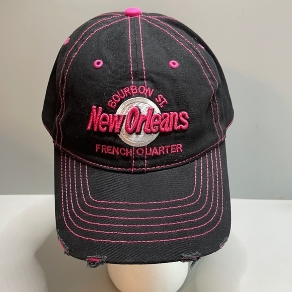 New Orleans Bourbon St French Quarter hat - Picture 1 of 7